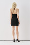 Ss6176 Halter Neck Zipper Mini Dress - 4