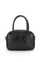 Cesy Black Ribbon Detailed Hand and Crossbody Bag