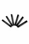 6-Pack Flat Charcoal Pencils / Compressed Drawing Charcoal - Soft Medium Hard