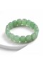 Green Aventurine Natural Stone Special Cut Design Bracelet - 2