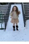 Ponpon Sleeve Detail Tutu Skirt Set - 4