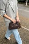 Women's Drawstring Bag Brown Kosta (Charm Beads Not Included) - 2
