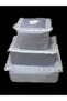 Velvet Dowry Bag Set of 3, Bridal Bag Set of 3, Bridal Bag Set, Velvet Engagement Bag Set - Gray - 2