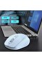 ماوس لاسلكي One-Up، صامت بتقنية 2.4G، مع مستقبل نانو USB للابتوب والكروم بوك، والكمبيوتر الشخصي والماك، باللون الأزرق - 7