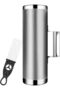 Metal Guiro Swing Instrument with 8-Tooth Scraper | Stainless Steel, Handheld Marching Ban