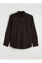 Regular Fit Linen Blended Men's Shirt - 5