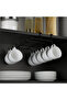 Cup Cup Hanger with 10 Hooks Inside the Cupboard