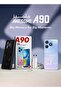 A90 ثنائي الشريحة أورورا بلو 3+5 جيجابايت رام 128 جيجابايت 4G - نسخة الشرق الأوسط - 4