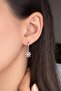 Pink Heart Women's Earring Set - Available in Gold and Silver Color Options - 2