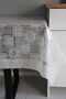 120X150 cm Lace Edge Pvc Oilcloth Tablecloth Squaremotiflace-13 - 3