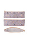 Topmodel Kitty & Doggy Dolu Pencil Case – Lilac Color, School Set with Velcro and Detachable Pen Holder - 4