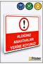 Place the Keys You Purchased in Its Place! Isg Warning Sign Dekota 25X35 cm