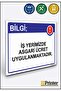 Information; Minimum Wage Applies in Our Company. Isg Warning Sign Dekota 50X70 cm