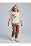 Girl's Mesh Detailed Inner Bodysuit Double Blouse