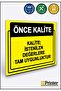 Quality First. Quality; Fully Compliant with the Desired Standards Isg Warning Sign Dekota 50X70 cm