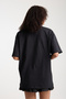 Unisex Star Rhinestone Stone Printed Oversize Premium Cotton T-Shirt - 6