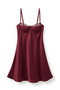 Chest Lace Detailed Satin Nightgown - 3
