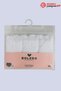Premium Women's Lace 3-Piece Cotton Comfortable Breathable Fabric High Waist Panties - 2