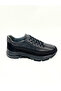 Men's Black Inner and Outer 100% Genuine Leather Comfort Sole Casual Sneaker Shoes Vdz03030 - 5