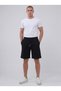Men's Black Shorts Bermuda Casual Sports Comfortable Fit Summer Wear - 3