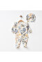 Floral Patterned Boneli Baby Girl Jumpsuit - 2