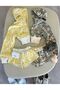 Camouflage Detailed Cardigan Shorts Set - 2