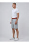 Men's Gray Shorts Bermuda Casual Sports Comfortable Fit Summer - 4