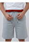 Men's Gray Shorts Bermuda Casual Sports Comfortable Fit Summer - 5