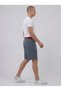 Men's Smoked Shorts Bermuda Casual Sports Comfortable Fit Summer Wear - 4