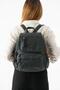 Y.S.Deri Women's Backpack Suitable for Daily Use Multi-Pocket Washable Faux Leather 30*25 cm Vegan Bag - 2