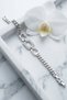 Accessories Xuping 17+2 cm Adjustable Stone-Encrusted Silver Color Chain with Stones Women's Steel Bracelet