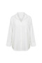 Women's New Season Oversize Linen Shirt 100% Cotton - 4