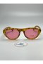 Pradoc Sunglasses Viral Popular Glasses Leopard Frame Pink Glass Color 52 Ekartman - 3