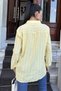 Women's Striped, Anti-Sweat Textured Special Fabric, Loose Fit Shirt 700-Ss22-6017231 - 2