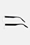 Men WRS6906S Rectangular Reading Glass, Transparent - 3