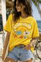 Stay Salty Sea-Themed Printed Unisex Oversize T-Shirt – Cotton Crew Neck Casual T-Shirt