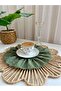 Fisto Ruffled Coffee Presentation Napkin & Presentation Holder & Coaster & Cocktail Napkin (1 Piece) - 3