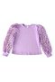 Tulle Sleeves Camisole Seasonal Children's Blouse 02241 - 3