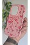 Honor 400 Compatible Pink Phone Case with Butterfly Ribbon and Floral Pattern - 3
