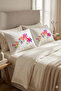 Printed Panel Pattern Floral Pillowcase 1 Pair 50 X 70 cm Model 2