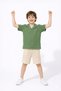 Boys' New Season Muslin Fabric Shirt Shorts Set - 2