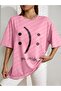 oversize :) : printed printed T-shirt