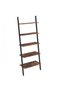Raft tip scară Colby, Maro rustic/Negru