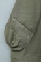 Standard Size Garnished Modal Fabric Tunic - Olive Green - Olive - 3