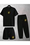 New Season Unisex T-Shirt -Sweatpants-Shorts 3-Piece Summer Tracksuit Combination