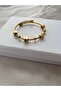 Clover Star Stone Square Gold Adjustable Bracelet - 4