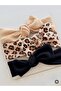 3-Piece Ribbed Baby Girl Bow Hair Band 0-2 Years Old - 2