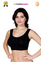 # Bustier Stitch-Free Seamless Women's Flexible Soft Fabric Thick Strapped Non-Padded Sports Bustier - 1 Piece - 2