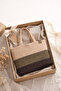 Natural Raffia Hand Knitted Handbag |   Minimal Women's Bag - 4
