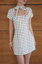 Pointed Mini Dress - 2